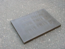 Boronised polyethylene boards