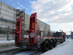 Semitrailer SAV 931822 (suspension: leaf spring)