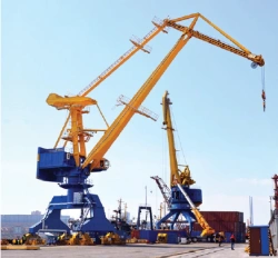 Gantry installation crane KPM 50/28-28/50-10,5K with lifting capacity 50/10 tonnes
