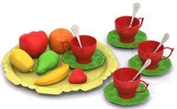 Magic Hostess Fruit and Tea Set (18 pieces on a tray)