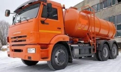 Vacuum machine 4683K9-6 on chassis KAMAZ 65115-A5, KAMAZ 65115-50, KAMAZ 65115-RR, KAMAZ 65115-RS