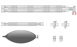 Respiratory devices for joint use with anaesthetic and resuscitation equipment, version: a