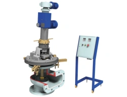 Special portable machine for machining of sealing surfaces of wedge gate valve bodies type GAKS-L-2