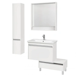 Aquaton chest of drawers Capri 80 white gloss 1A231103KP0101.A231.1.03K.P01.0
