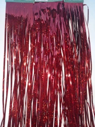 New Year's Eve rainbow - red, 20x100cm