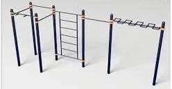 Buffet wall, handrail - snake, four bars of classic grip and one bar of "hammer" grip.