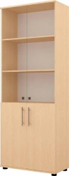 Wooden office cupboards