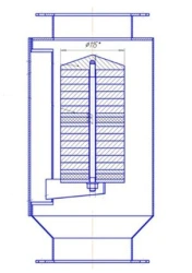 Magnetic column R1-DKM