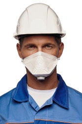 Personal respiratory protection equipment with filtering half-mask: respirator NEVA-210 FFP2 NR D