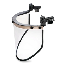 Face shield with attachment to a safety helmet KBT VISION ENERGO, article no. 04197