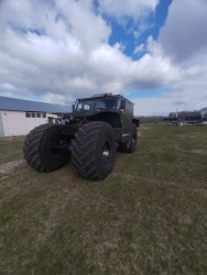"Predator-2914T" Wheeled snowmobiler