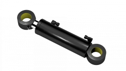 Boom lift hydraulic cylinder 94268180 125x80x773 v1