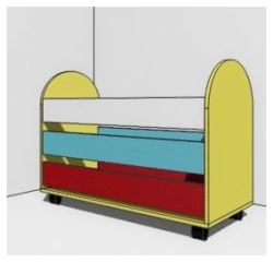 Sports equipment container No. 23 Art.C.12.00