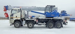 Truck crane ??-55729-7B and its modifications (with the use of cab KS-55713.52.100-6 and its modifications) (special, motor)