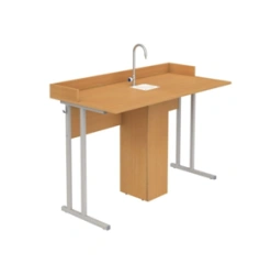 Table with edge for chemistry room KDG-30