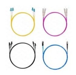 Optical cord (patch cord) single (simplex) or double (duplex) pass-through multimode (with OM1, OM2, OM3, OM4, OM5 fibres)