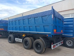 Special tipper trailer 852911B-2 (with pneumatic suspension, tyres Kordiant JSC 385/65R22,5 TYREX _ALL_STELL, TR-1 b/w)
