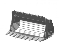 Heavy-duty rock bucket CAT-994K.FLRX-22