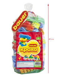 Bauer Children's Developmental Designer Toy "Tiny 1+" 104 pieces in a bag, item 833