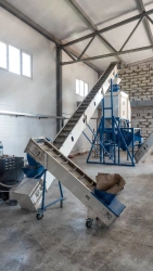 Belt-scraper conveyor TLS-300(8m)