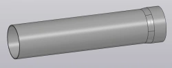 Inlet pipe 1201729XGW02A/ 11.71.076.700.000