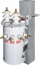 Oil distribution transformers OMG-25-10-10(6)/0,23 series (pole type)