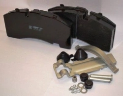 Pad with lining assembly for disc brakes of trucks and buses TR.A-121