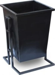 Floor portable rubbish bin UR-33