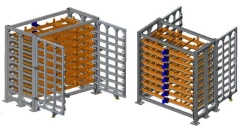 Mechanised rack "Drover" with electric drives