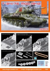Assembled model T-34/76 Mod.1943