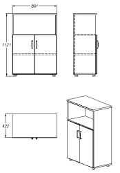 Wardrobe (series 403.80.112)
