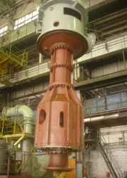 Vertical oil pressure vertical single-stage pump with pre-coupled wheel NPV3600-90M (1;2;3)