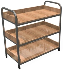 Library trolley TV-MTBB-1.23.01