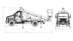 AGP-14T GAZ-S41R13 14M 200/250KG 8.4M