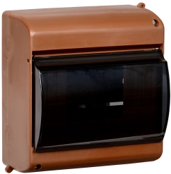 MKP42-N-06-30-09-D KREPTA 3 Plastic Enclosure KMPn 2/6 IP30 oak IEK