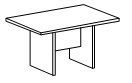 Elements of conference table of "Style B" series