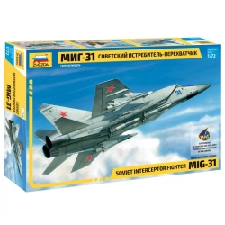 Assemblage model Soviet fighter-interceptor MiG-31