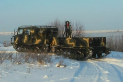 STM-70874 two-track crawler snowmobiler