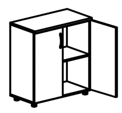 Filing cabinet 4403 Rhythm Series