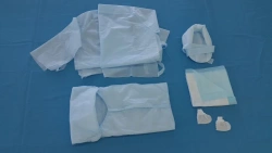 Sets of obstetric linen EcoStyle from nonwoven materials, disposable, sterile according to TU 32.50.50-001-13939894-2018.