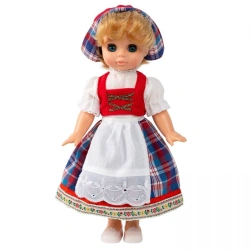 Plastic doll Elia in Bavarian costume 30 cm, B2635