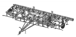 Cultivator KShU-8M wide-catch cultivator without chains for continuous tillage