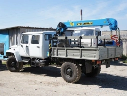 Flatbed, type 12N2G, modification 37121F with CMU produced by INMAN AG (IM 20,IM 25,IM 50,IM 55,IM 55,IM 77,IM 95,IM 95,IM 150,I