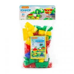 Constructor "Junior" (51 elements) (in a bag), Article No. 6653