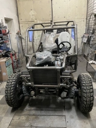 Frame wheeled self-propelled machine VSP-1 "VELES"