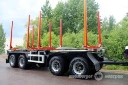 MAH-480 four-axle sorting trailer