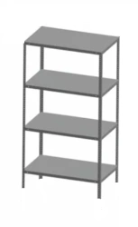 Metal shelving unit RM 07/01