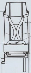 A66R33-6830012 Single seat