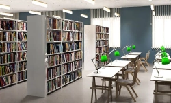 Library cupboard