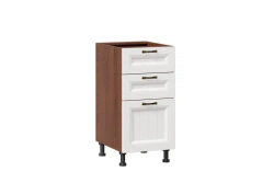 Country LD 245740.000 Front set for kitchen cabinet 400 with 3 drawers LUX